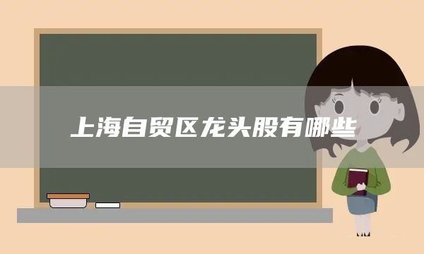 上海自貿(mào)區(qū)龍頭股有哪些(圖1)